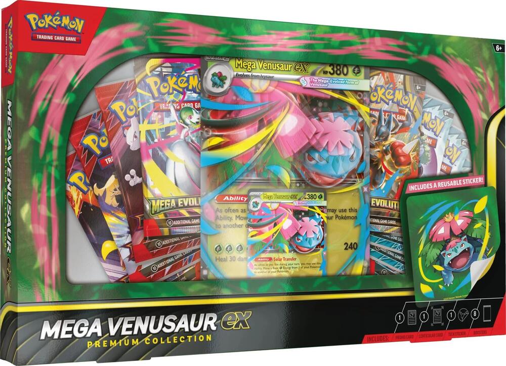 Pokemon: Mega Venusaur ex Premium Collection