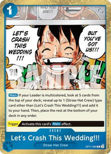Let's Crash This Wedding!!! (Nami Deck)