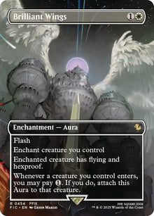 Brilliant Wings (Borderless)