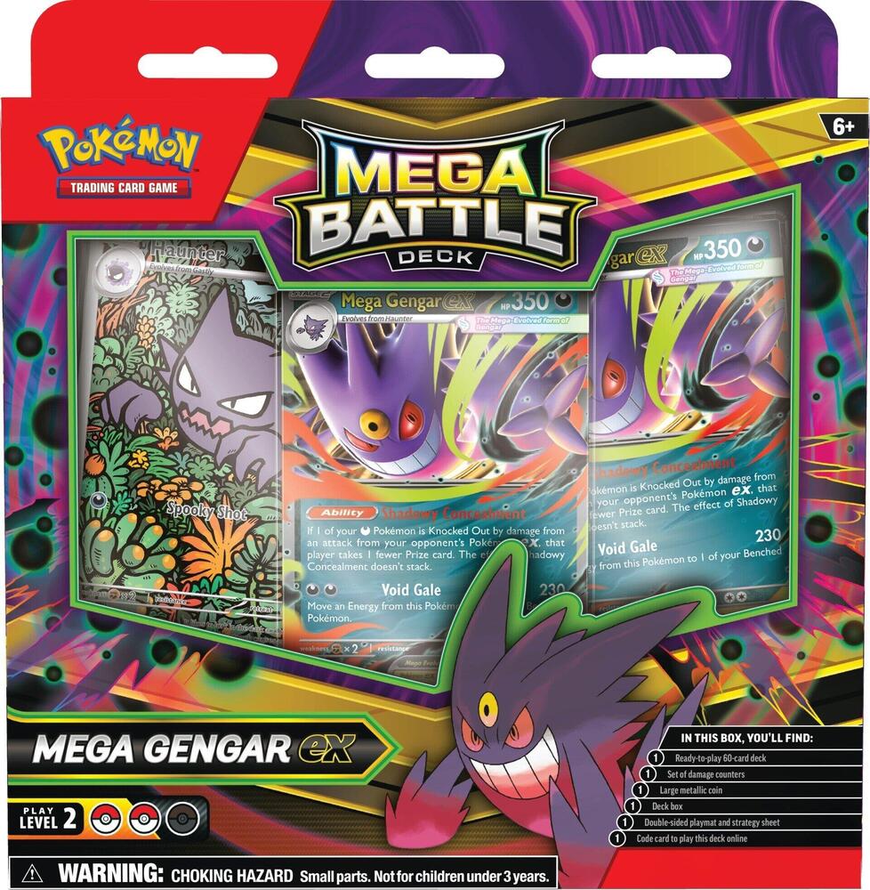 Pokemon: Mega Battle Deck (Mega Gengar ex)