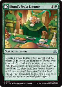 Bumi's Feast Lecture