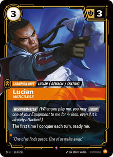 Lucian - Merciless