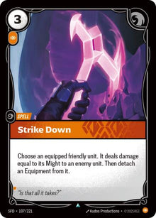 Strike Down