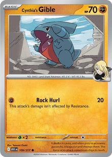 Cynthia's Gible
