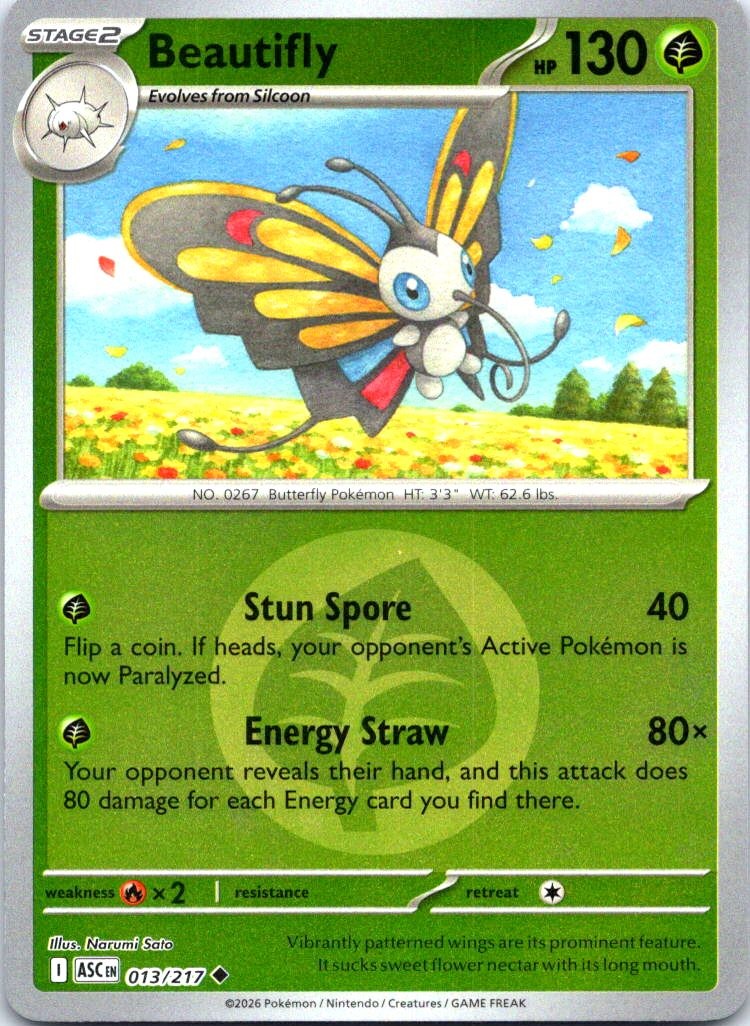 Beautifly - 013/217 (Energy Symbol Pattern)