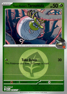 Team Rocket's Tarountula (Energy Symbol Pattern)