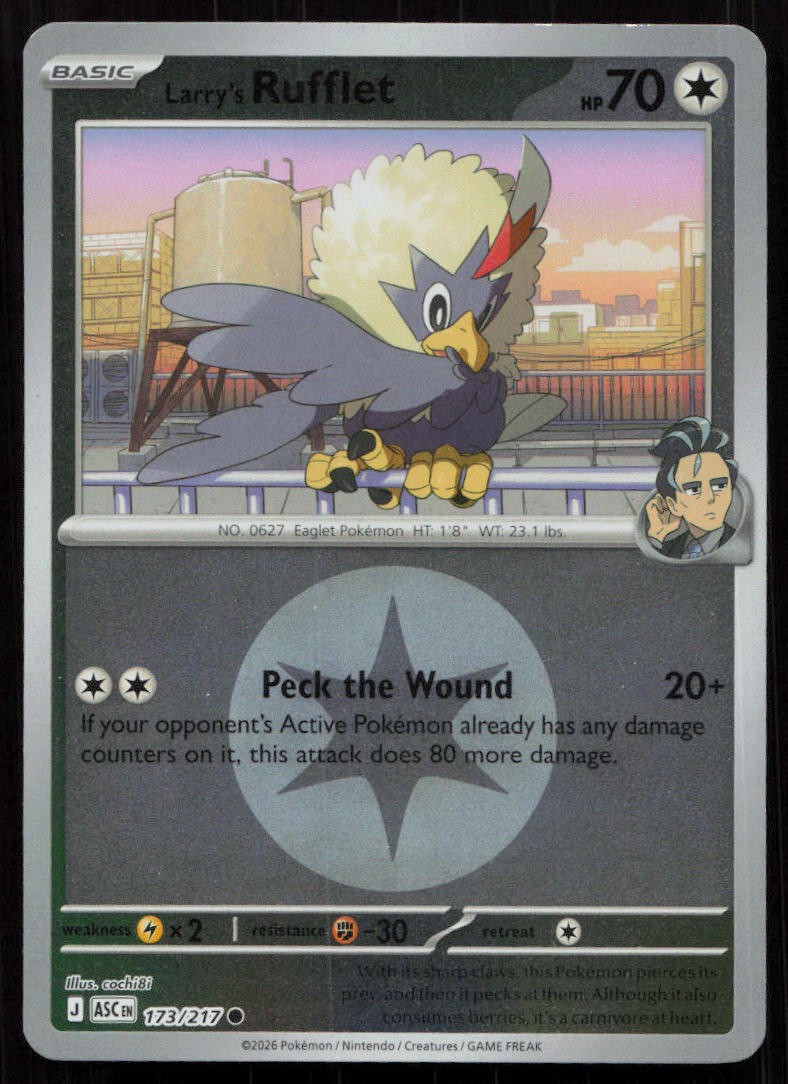 Larry's Rufflet (Energy Symbol Pattern)