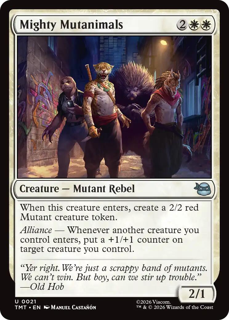 Mighty Mutanimals