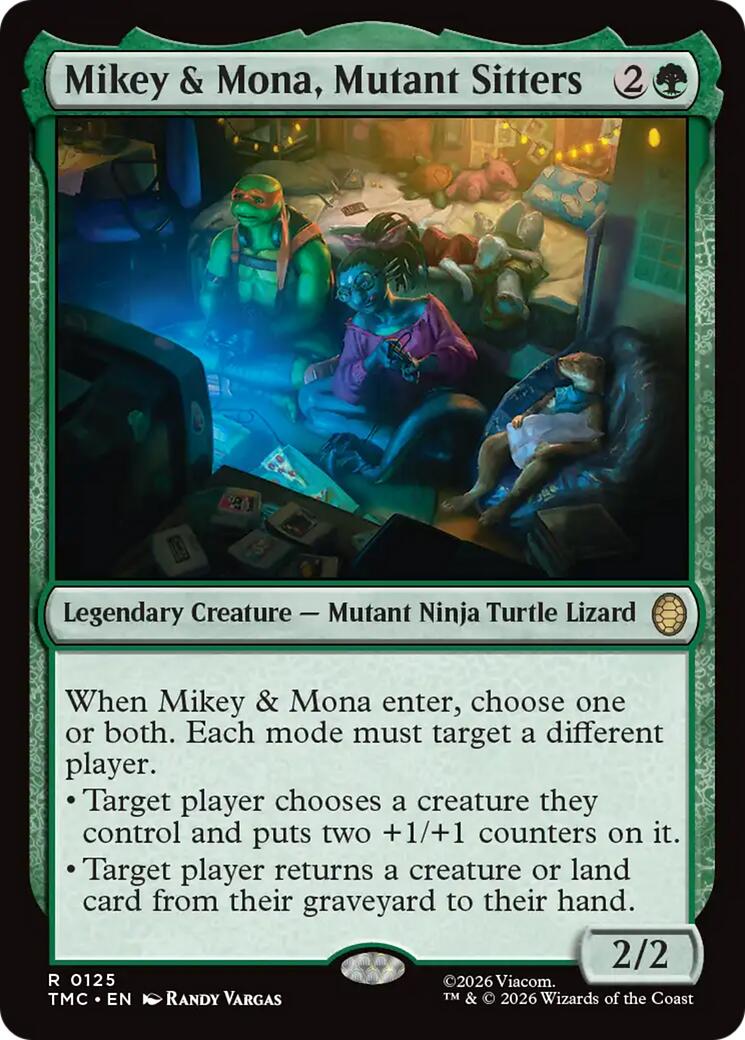 Mikey & Mona, Mutant Sitters