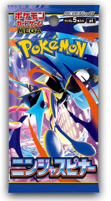 Pokemon Japan: Ninja Spinner Booster Pack - M4