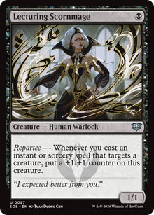 Lecturing Scornmage