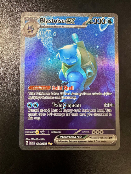 Blastoise ex - 200/165