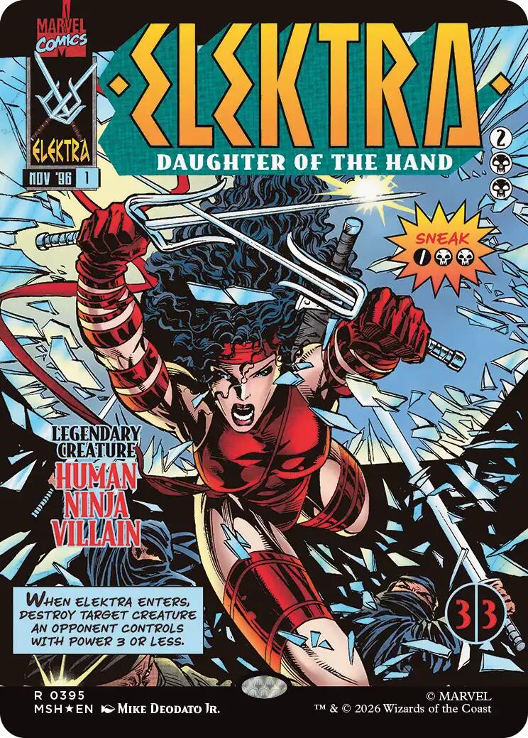 Elektra, Daughter of the Hand (Borderless) (0395)