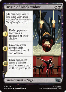 Origin of Black Widow