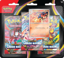 Pokemon: Chaos Rising 3 Pack Blister [Charmeleon] - ME04: Chaos Rising (CRI)