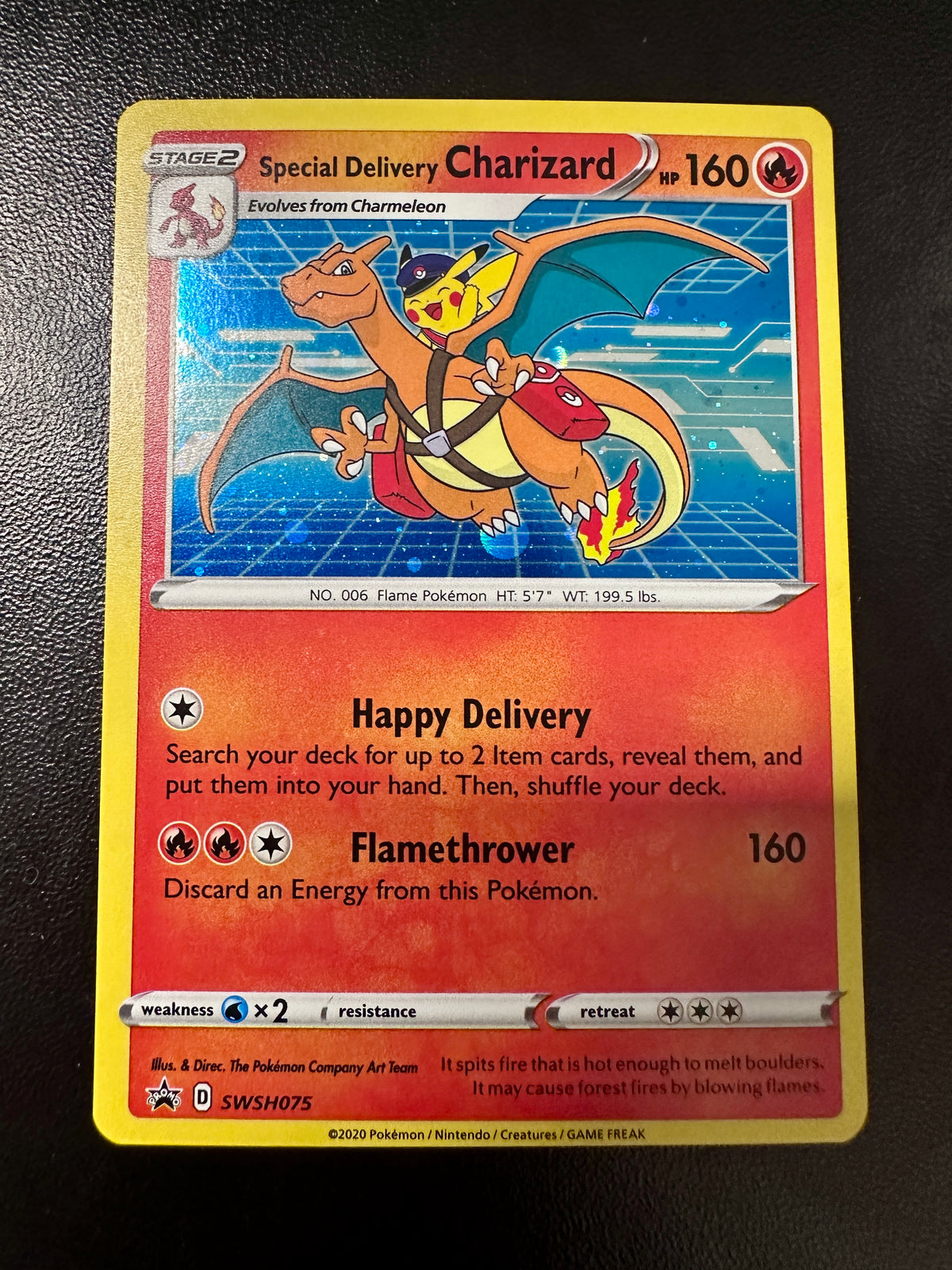 Special Delivery Charizard - SWSH075