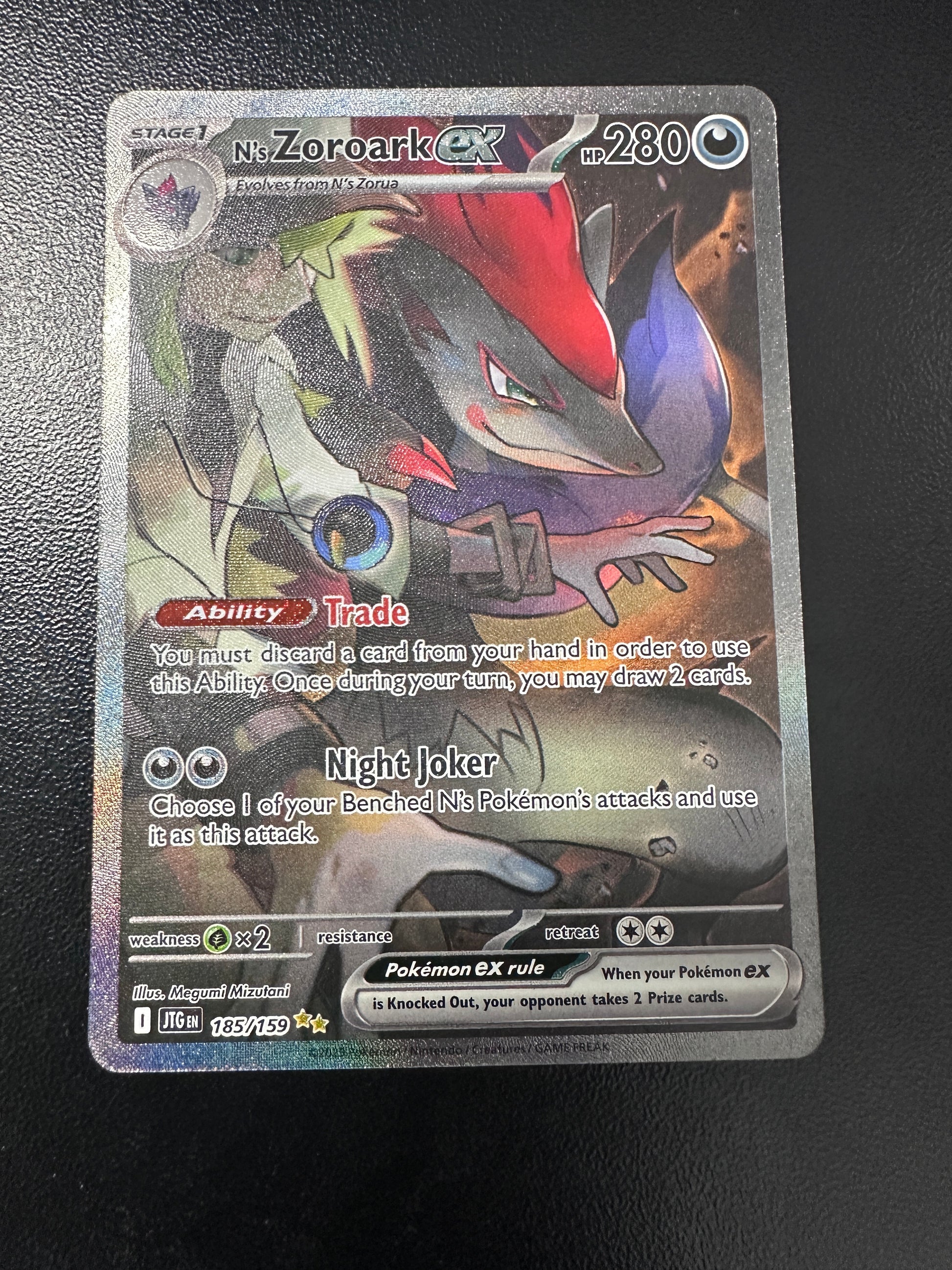 N's Zoroark ex - 185/159
