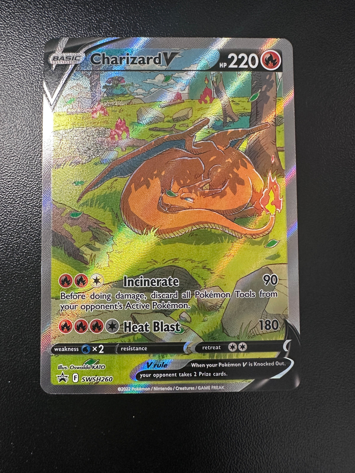 Charizard V - SWSH260