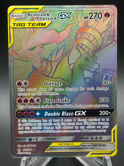 Reshiram & Charizard GX (Secret)