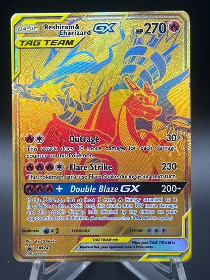 Reshiram & Charizard GX - SM247