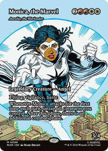 Monica, the Marvel - Aurelia, the Warleader (Borderless)
