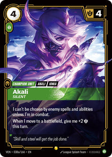 Akali - Silent (Alternate Art)