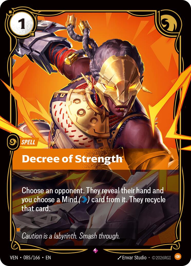 Decree of Strength