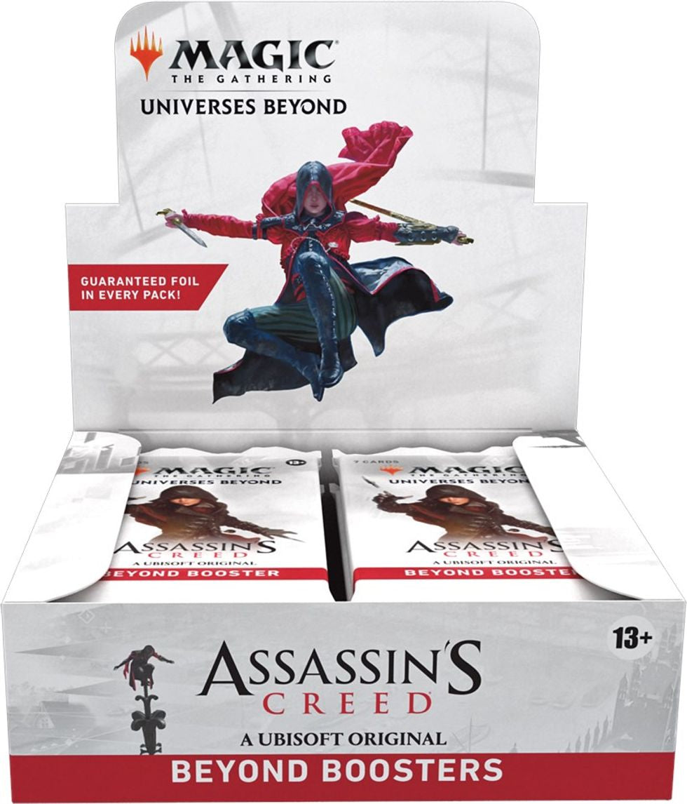 Magic the Gathering: Universes Beyond: Assassin's Creed - Beyond Booster Display