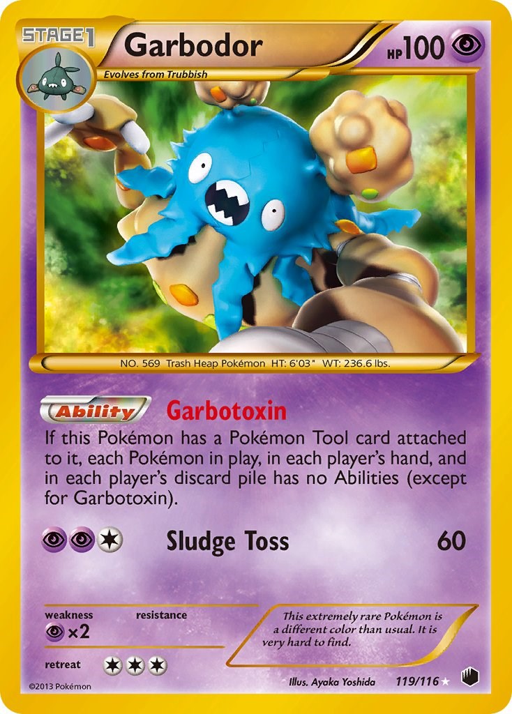 Garbodor (119 Secret Rare)