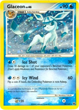 Glaceon - 20/100 (DP Majestic Dawn)