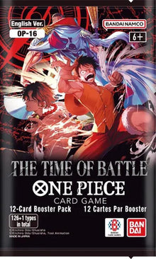 One Piece Card Game: The Time of Battle Booster Pack- (op16)