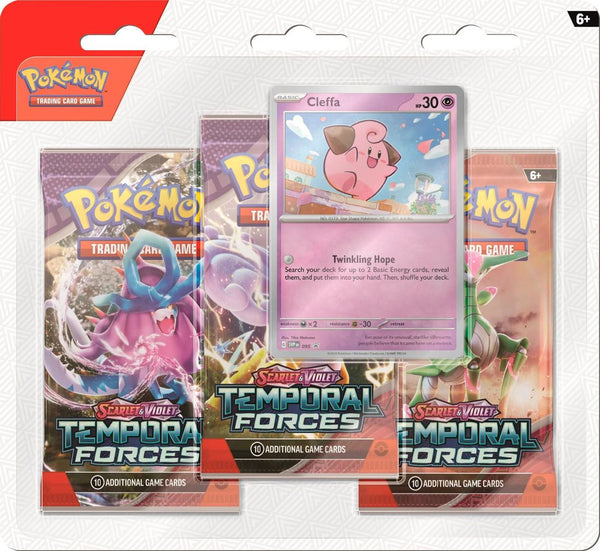 Pokemon Temporal Forces 3-Booster Blister