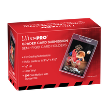 Ultra Pro: 1/2" Lip Semi-Rigid Tall Card Holders (200ct)
