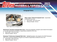 2023 Topps Series 1 Baseball 7-Pack Blaster Box