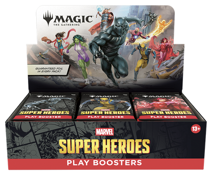 Marvel Super Heroes - Play Booster Display Case (PREORDER)