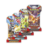 Pokemon Obsidian Flames sleeved booster pack