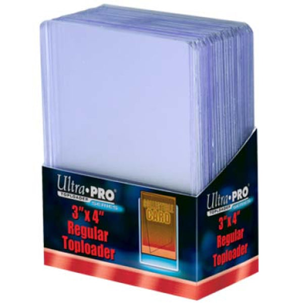 Ultra Pro Toploaders - 3 x 4 - Clear Regular (25 per Pack)