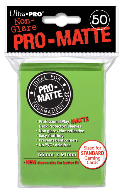 Ultra PRO Game Sleeves-Pro Matte