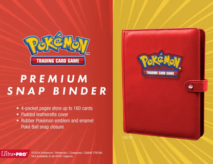Pokemon: Premium Snap Binder The Hub TCG Pokemon: Premium Snap Binder The Hub TCG
