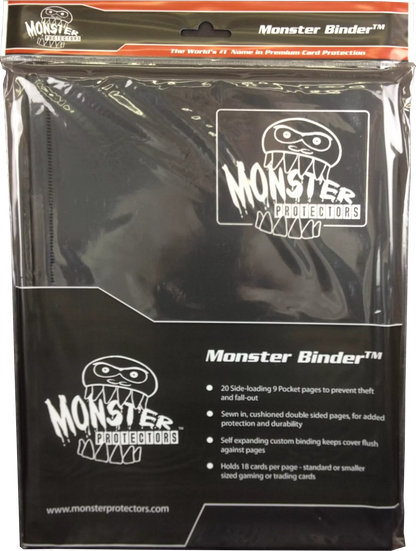 Monster 9 Pocket Binder