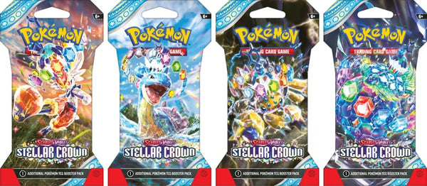 Pokemon: Stellar Crown Sleeved Booster Pack