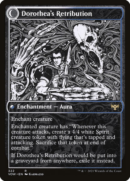 Dorothea, Vengeful Victim (Showcase) (Back)