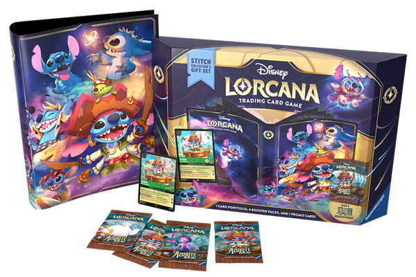 Disney Lorcana TCG: Azurite Sea - Collector`s Gift Set, Stitch