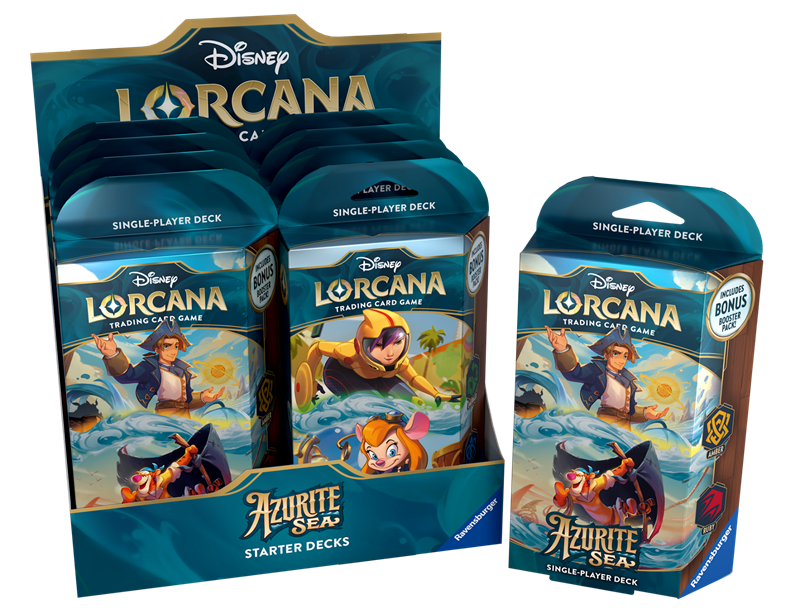 Disney Lorcana TCG: Azurite Sea - Starter Deck(s)