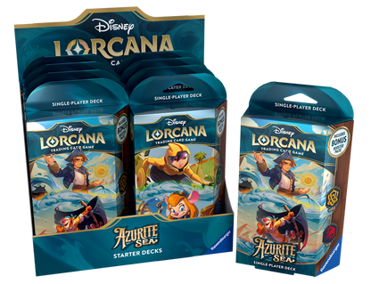 Disney Lorcana TCG: Azurite Sea - Starter Deck(s)